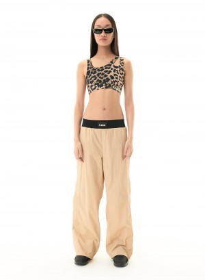 Beige P.E Nation Azzurra Pant | QDPIZMV-48