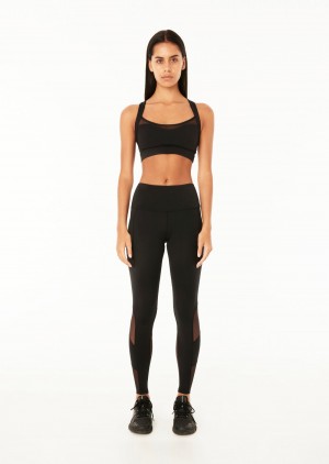 Black P.E Nation Freestyle Full Length Legging | IMWBUAD-28