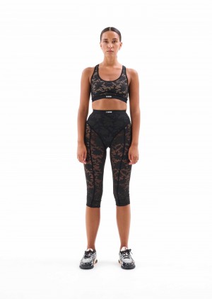 Black P.E Nation High Line Legging | FZJPMCB-93