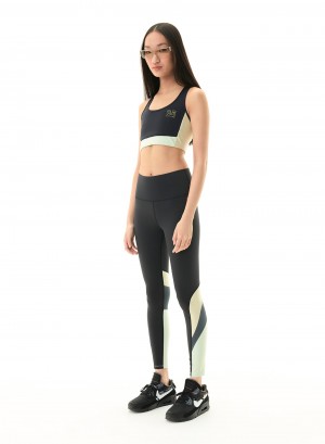 Black P.E Nation Initialise Legging | TXQYPLK-59