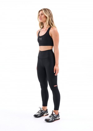 Black P.E Nation Long Range Legging | ZLKFVJG-78