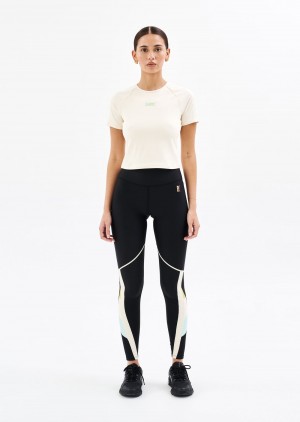 Black P.E Nation Neptune Legging | XIZGJBV-15