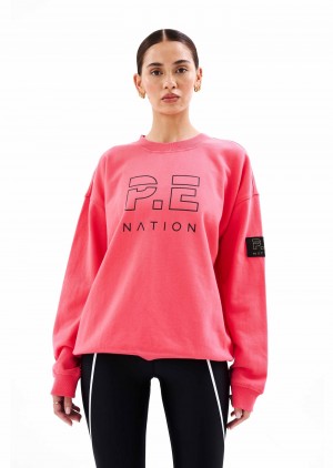 Diva Pink P.E Nation Heads Up Sweat | RDNUEVL-85