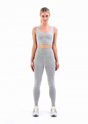 Grey Marl P.E Nation Camino Legging | XGOWQCF-28