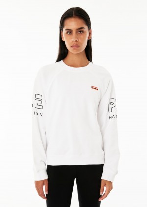 White P.E Nation Moneyball Sweat | DCINWOB-58