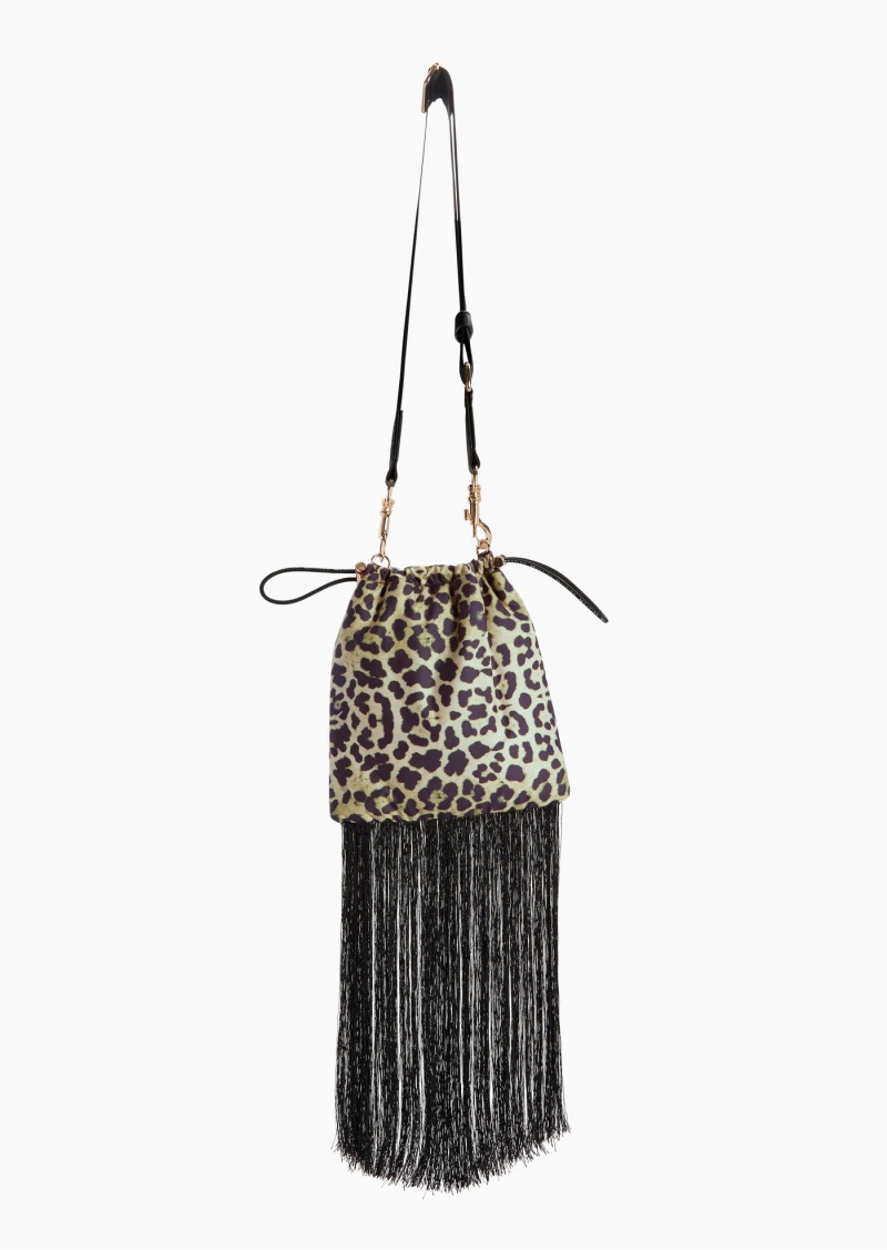 Animal Print P.E Nation Desert Crossbody Bag | SZGCTAB-03