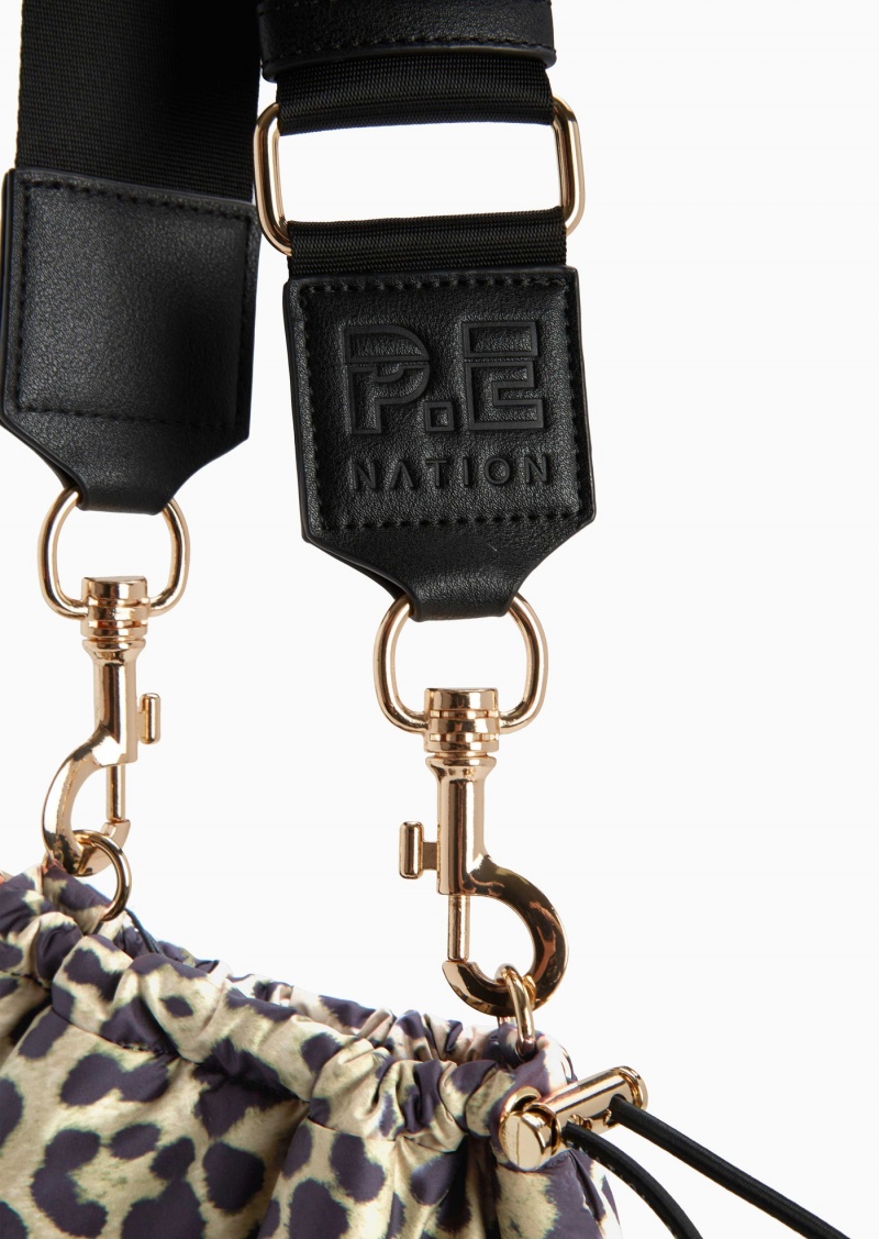 Animal Print P.E Nation Desert Crossbody Bag | SZGCTAB-03