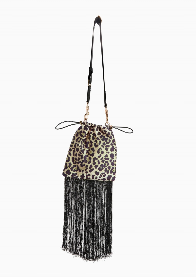 Animal Print P.E Nation Desert Crossbody Bag | SZGCTAB-03