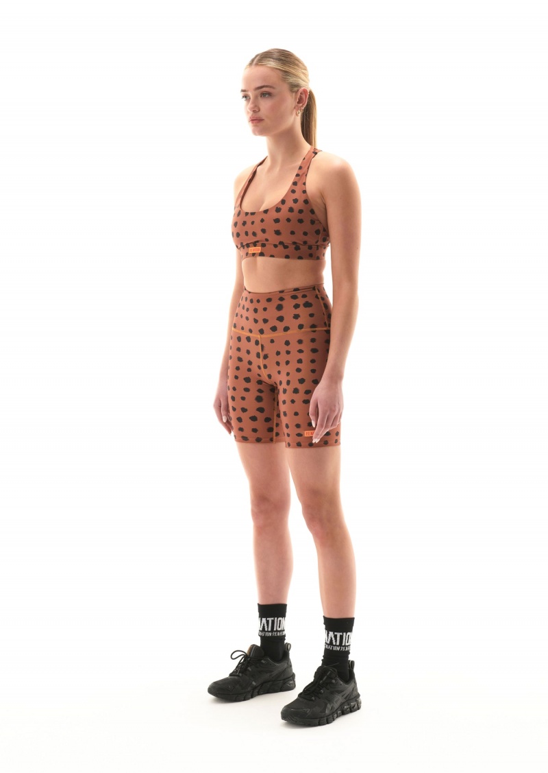 Animal Spot P.E Nation Monterosa Sports Bra | DMQUGVJ-94