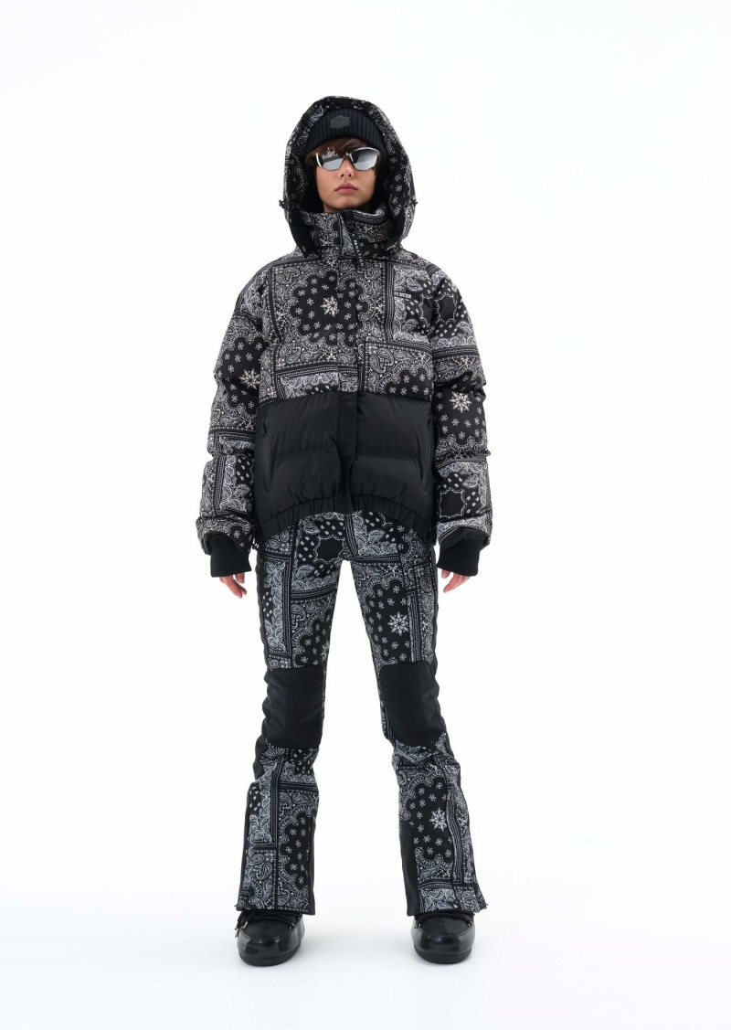 Bandana Print P.E Nation Niseko Snow Jacket | JMEKIAX-27