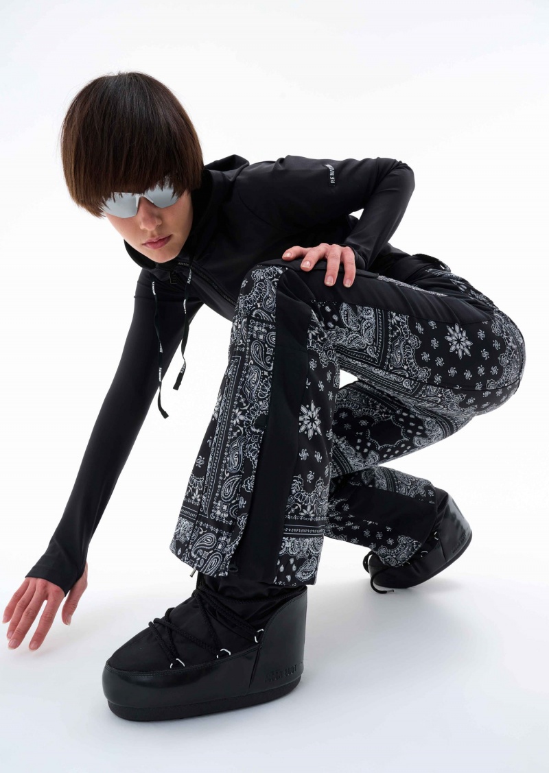 Bandana Print P.E Nation Niseko Snow Pant | XPJZEHA-74