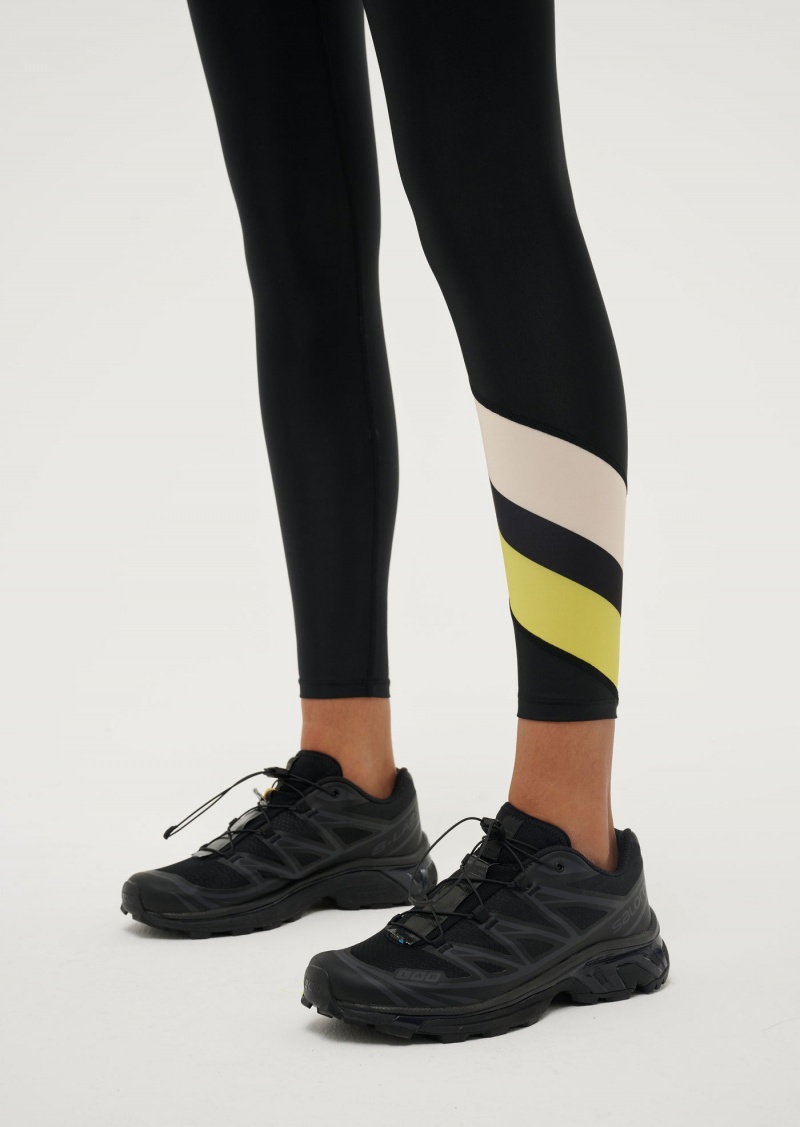 Black P.E Nation Arrowhead 7/8 Legging | ZOCJGBK-78