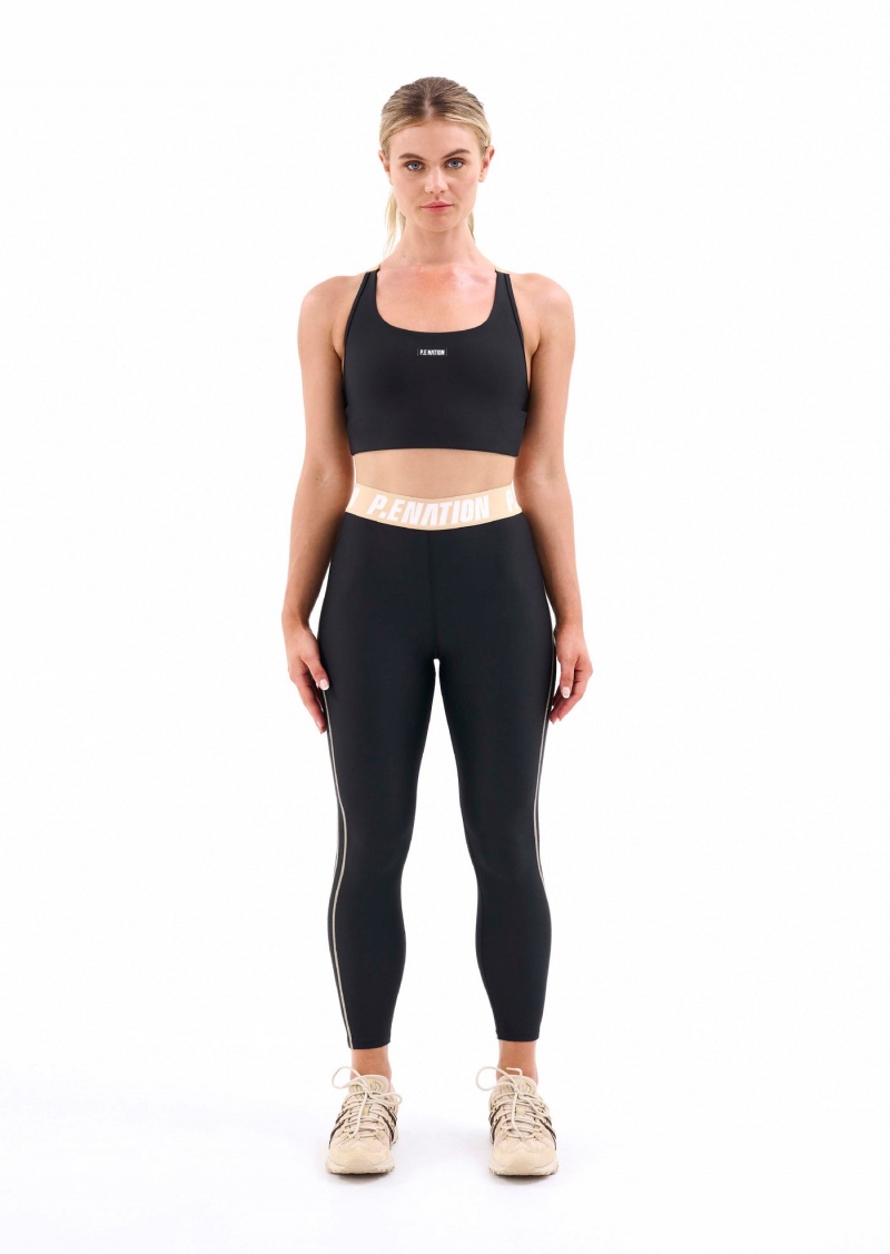 Black P.E Nation Augusta Legging | OECGNSI-91