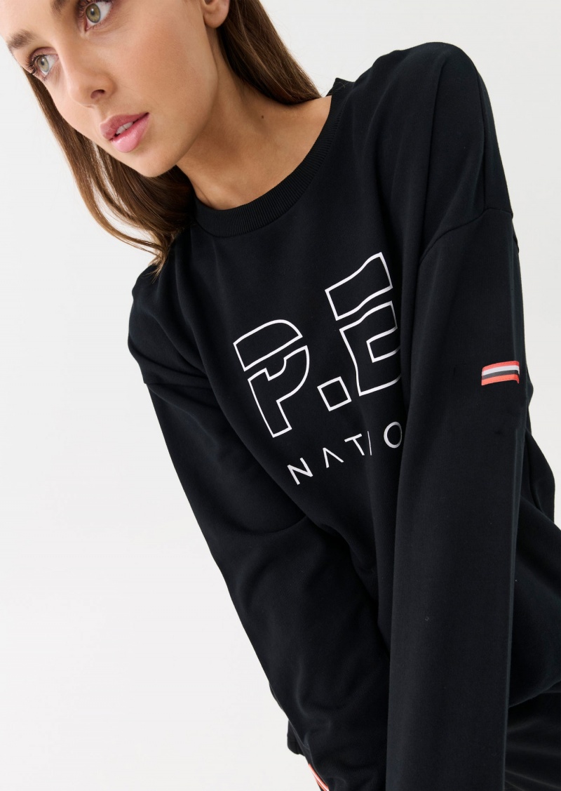 Black P.E Nation Heads Up Sweat | DMLYHSR-50