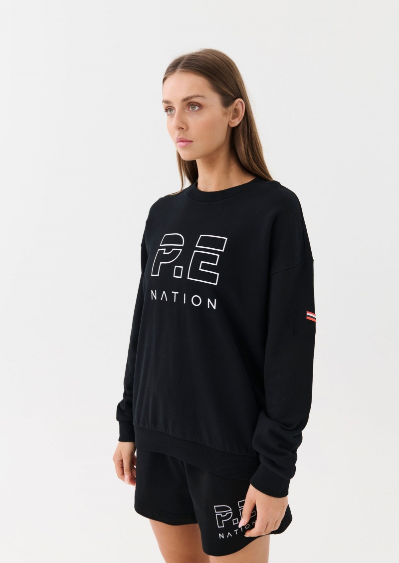 Black P.E Nation Heads Up Sweat | DMLYHSR-50