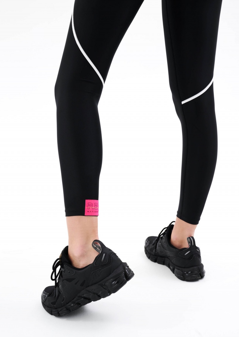 Black P.E Nation Montana Legging | QAYRDJB-63