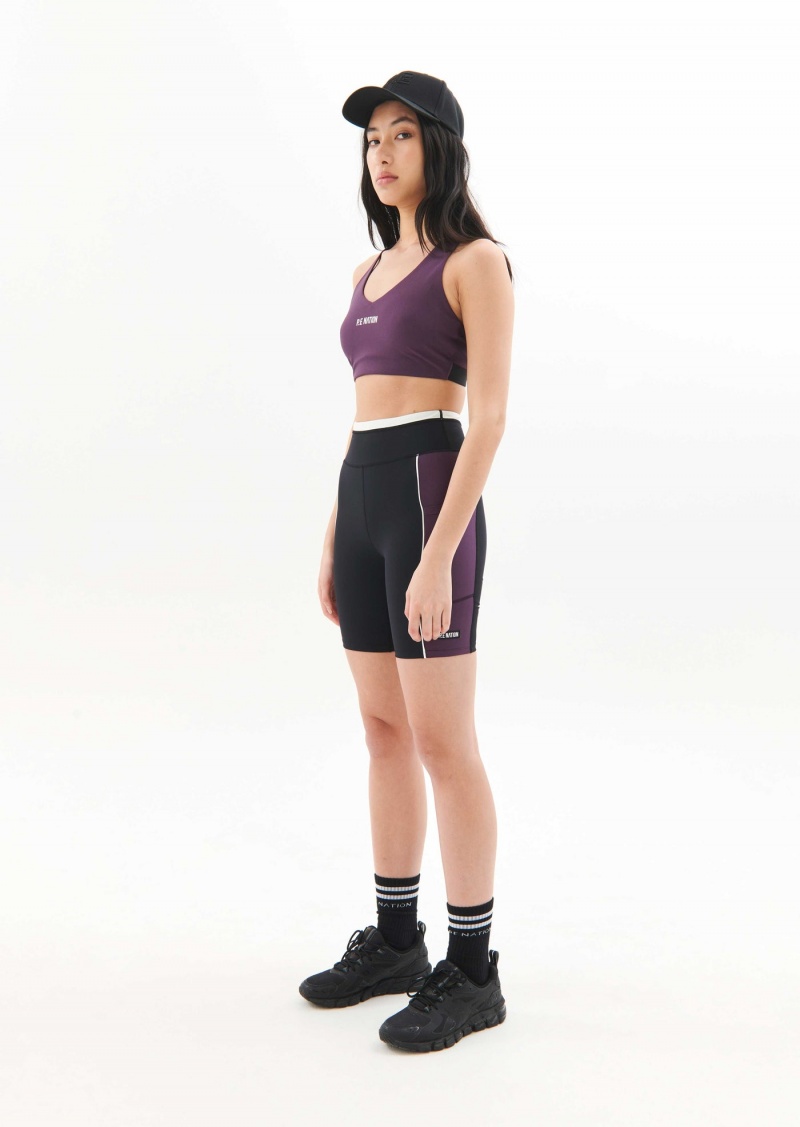 Black P.E Nation Motion Bike Short | JEUKHIA-91