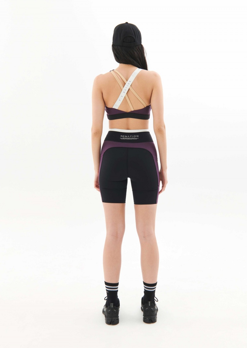 Black P.E Nation Motion Bike Short | JEUKHIA-91