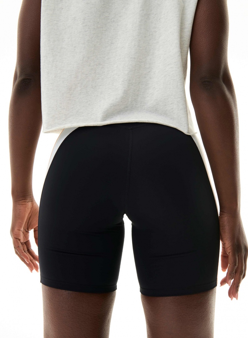 Black P.E Nation Pipeline Bike Short | BXSTWYC-15