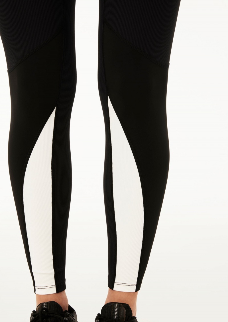 Black P.E Nation Podium 7/8 Legging | DQYTOLX-19