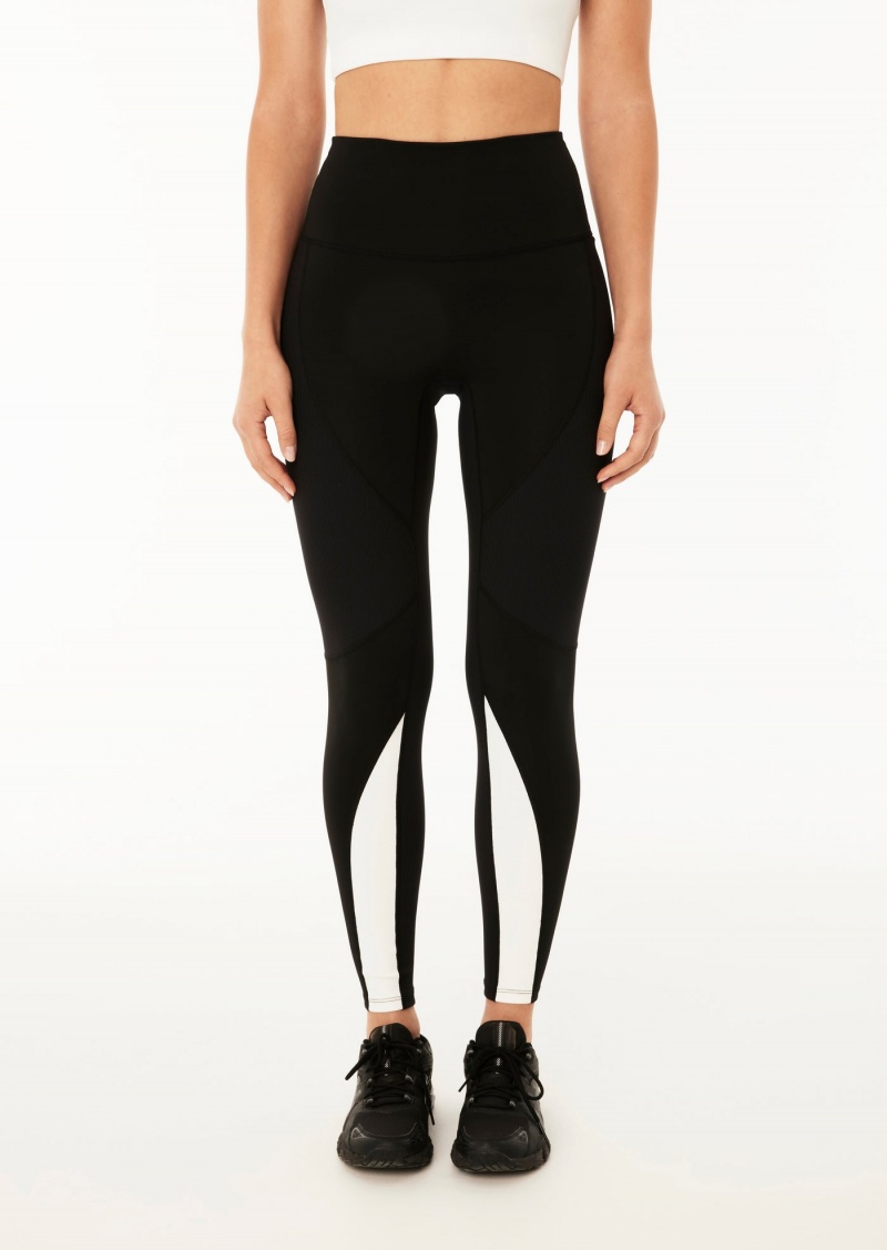 Black P.E Nation Podium 7/8 Legging | DQYTOLX-19