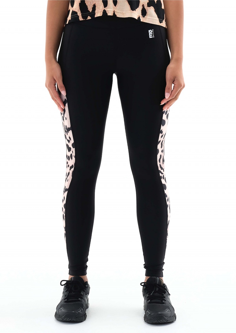 Black P.E Nation Pursuit Legging | ZDITYJH-35