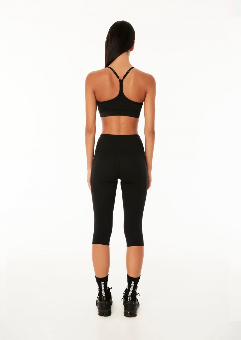 Black P.E Nation Recalibrate 3/4 Legging | AIZRQBL-50