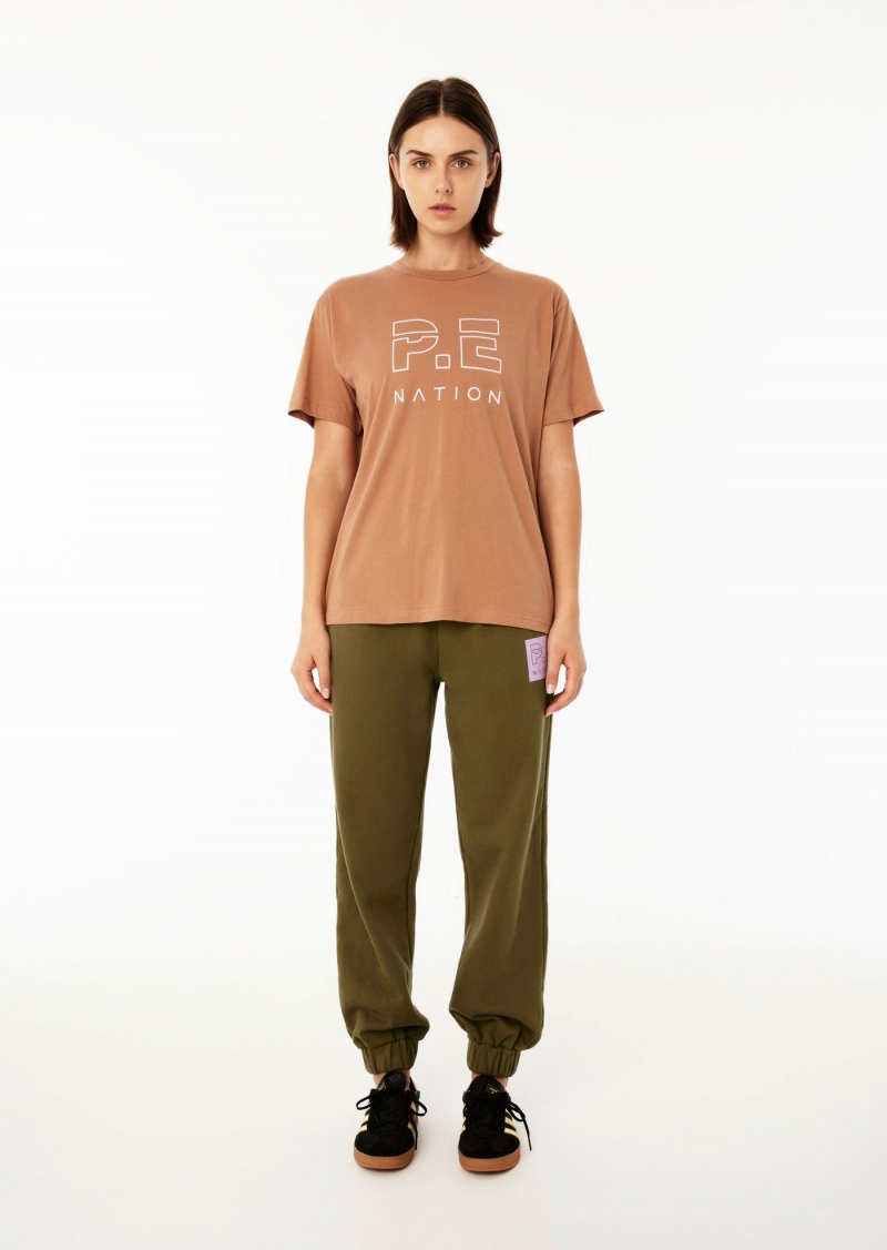 Camel P.E Nation Heads Up Ss Tee | XVAOPTM-92