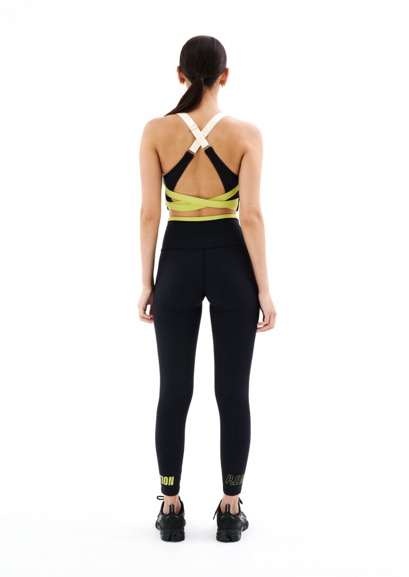 Charcoal Marl P.E Nation Orbital Legging | WFQKUOC-41