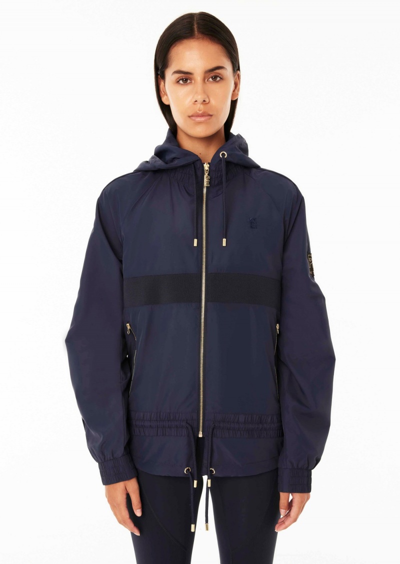 Dark Navy P.E Nation Man Down Jacket | FEOVGYL-57