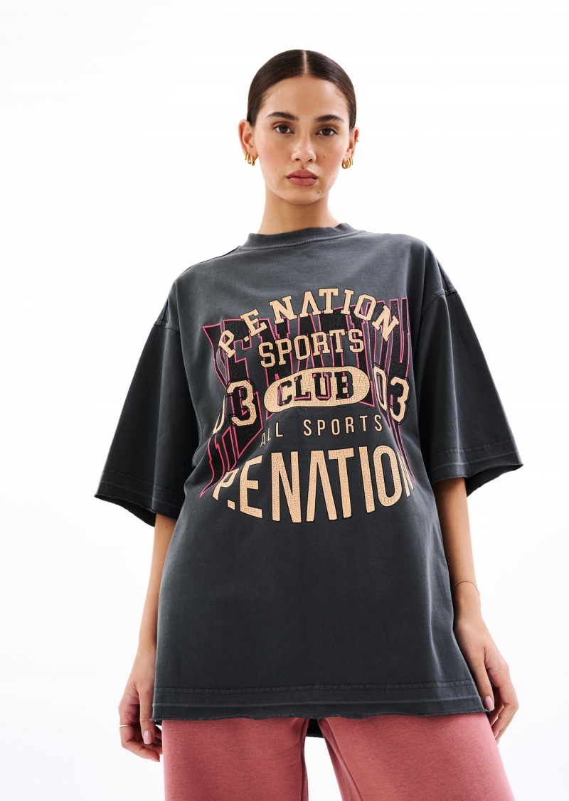 Dark Shadow P.E Nation Pioneer Tee | AOSTNQP-59