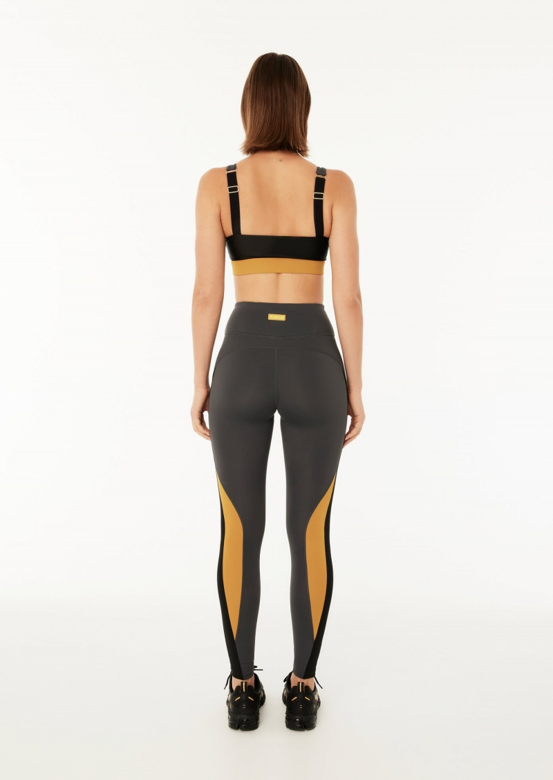 Dark Shadow P.E Nation Riochet Full Length Legging | DEMGHIS-37