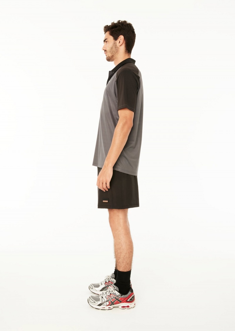 Dark Shadow P.E Nation Title Triumph Polo Shirt | PTGIWMF-86