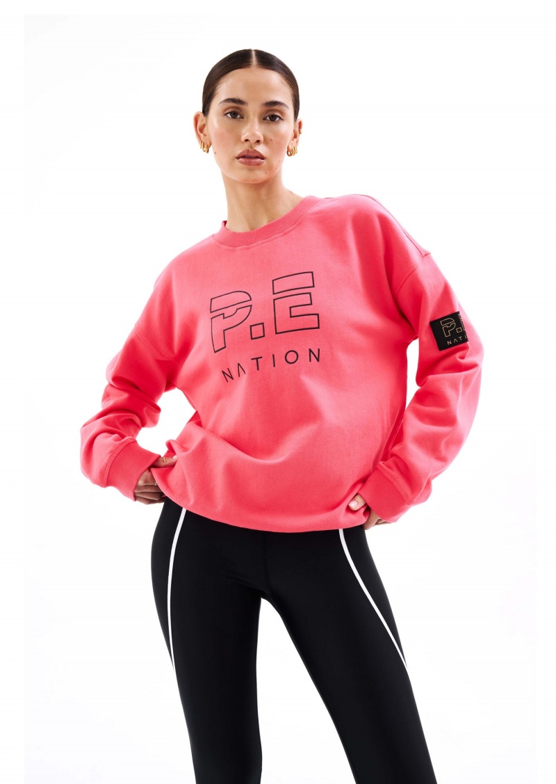 Diva Pink P.E Nation Heads Up Sweat | RDNUEVL-85