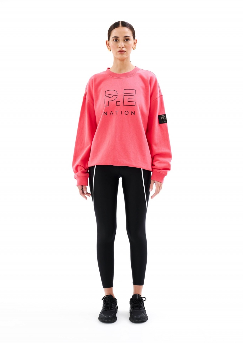 Diva Pink P.E Nation Heads Up Sweat | RDNUEVL-85