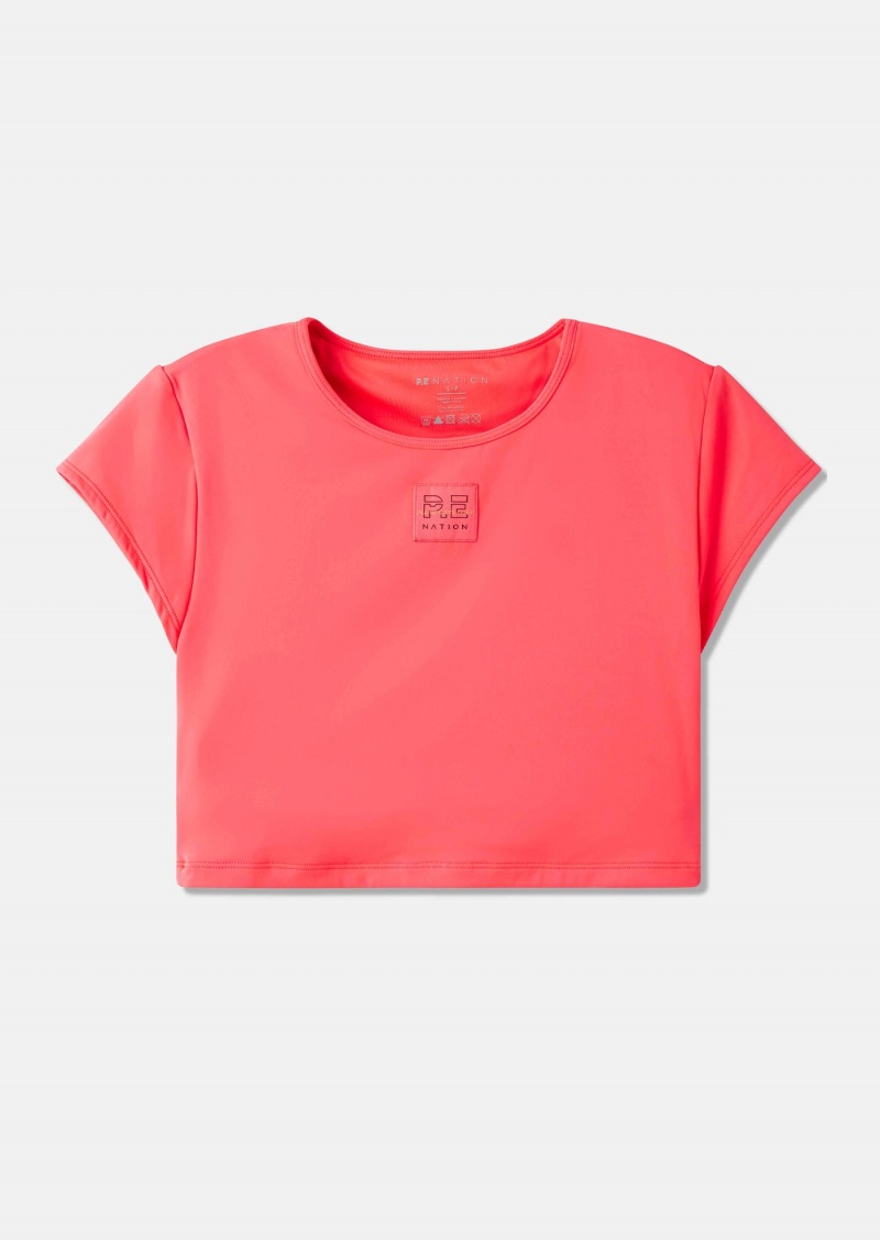 Diva Pink P.E Nation Verbena Tee | WFTAMDK-79