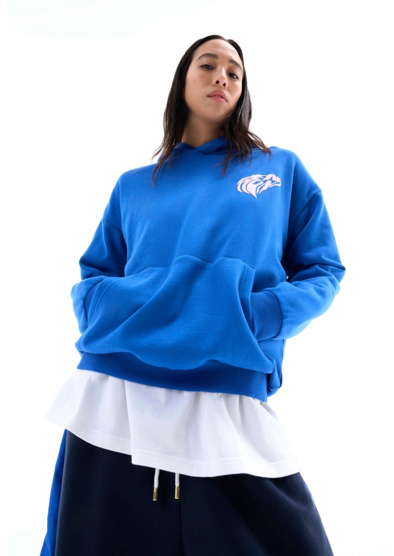 Electric Blue P.E Nation Formation Hoodie | ELAUGFI-64