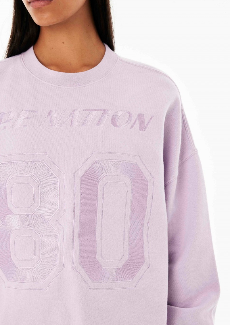 Fair Orchid P.E Nation Undercut Sweat | NSMFTBX-17