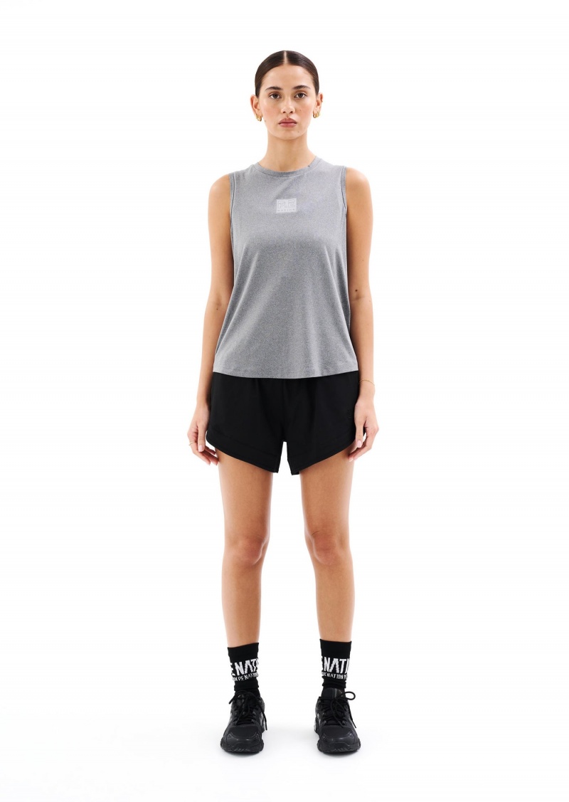 Grey Marle P.E Nation Crossover Marle Air Form Tank | QHVNOKS-51