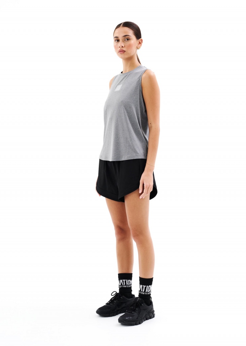 Grey Marle P.E Nation Crossover Marle Air Form Tank | QHVNOKS-51