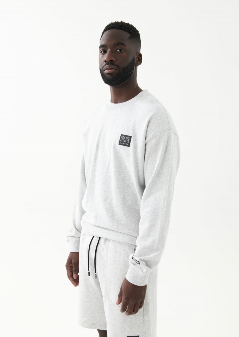 Grey P.E Nation Fortitude Sweat | EAOCGTQ-69