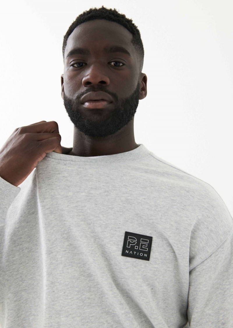 Grey P.E Nation Fortitude Sweat | EAOCGTQ-69