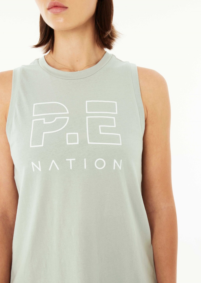 High Rise P.E Nation Shuffle Tank | JCIMPFX-46