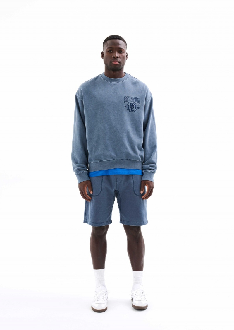 Insignia Blue P.E Nation Downtown Sweat | USKOJYG-75