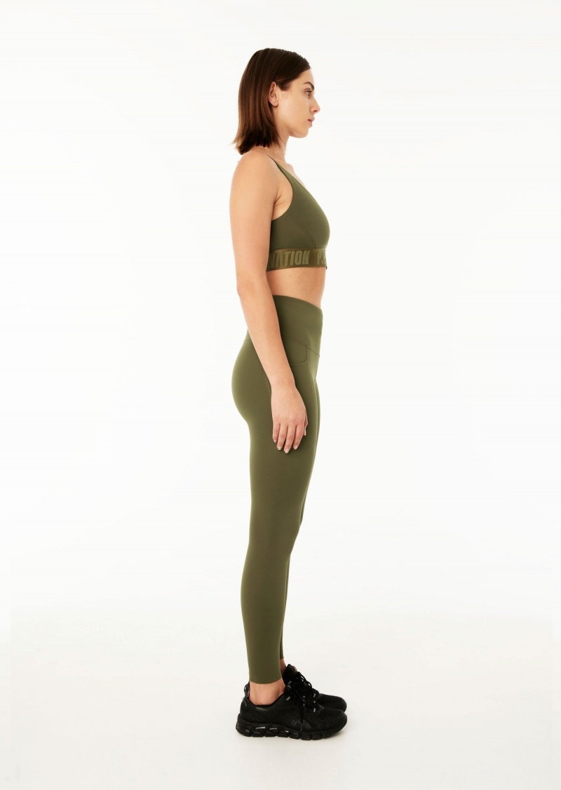 Khaki P.E Nation Recalibrate 7/8 Legging | BYHWJQC-60