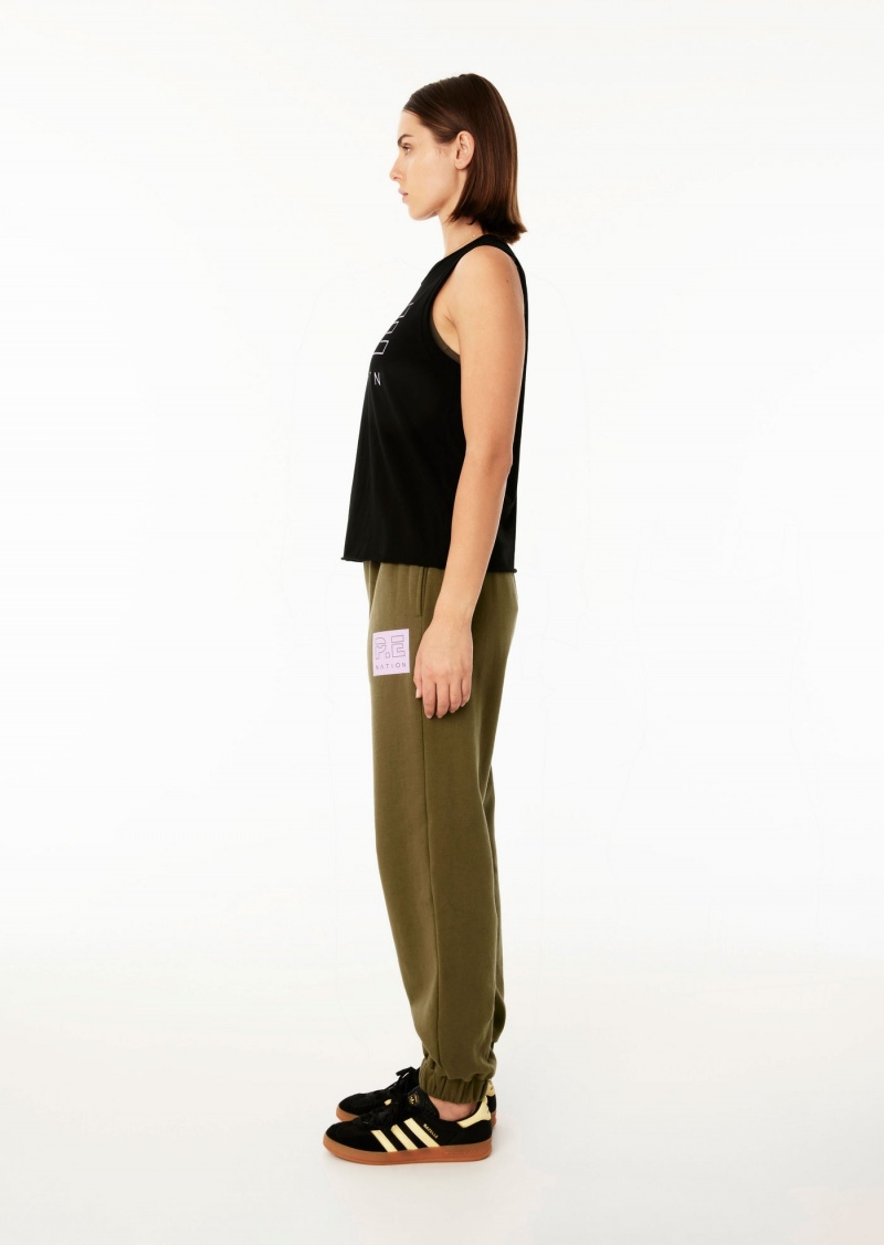 Khaki P.E Nation Sentimental Trackpant | SADMYQV-80