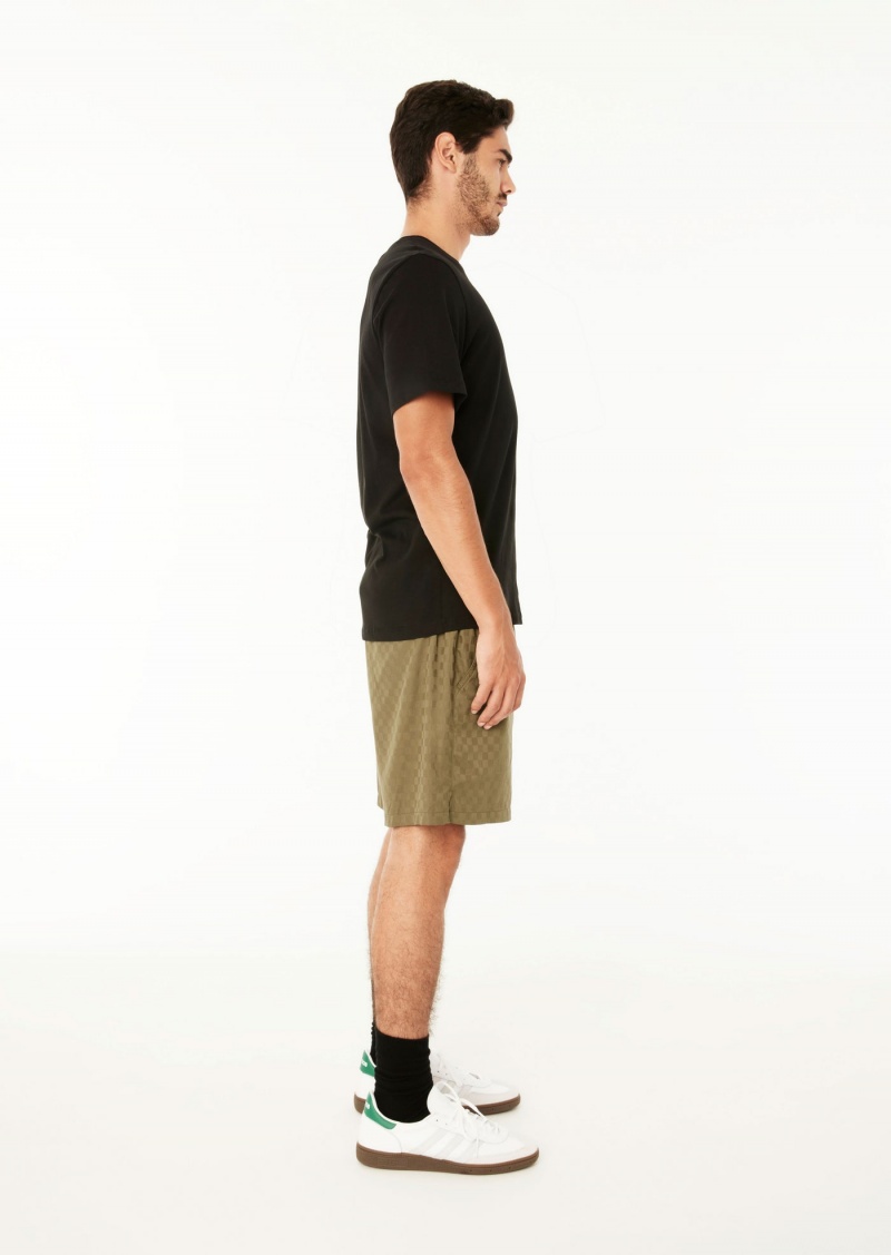 Khaki P.E Nation West Division Short | FLEVITA-87