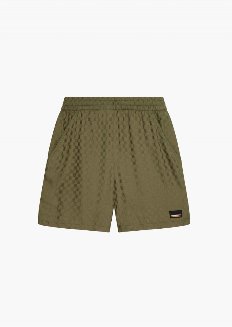 Khaki P.E Nation West Division Short | FLEVITA-87