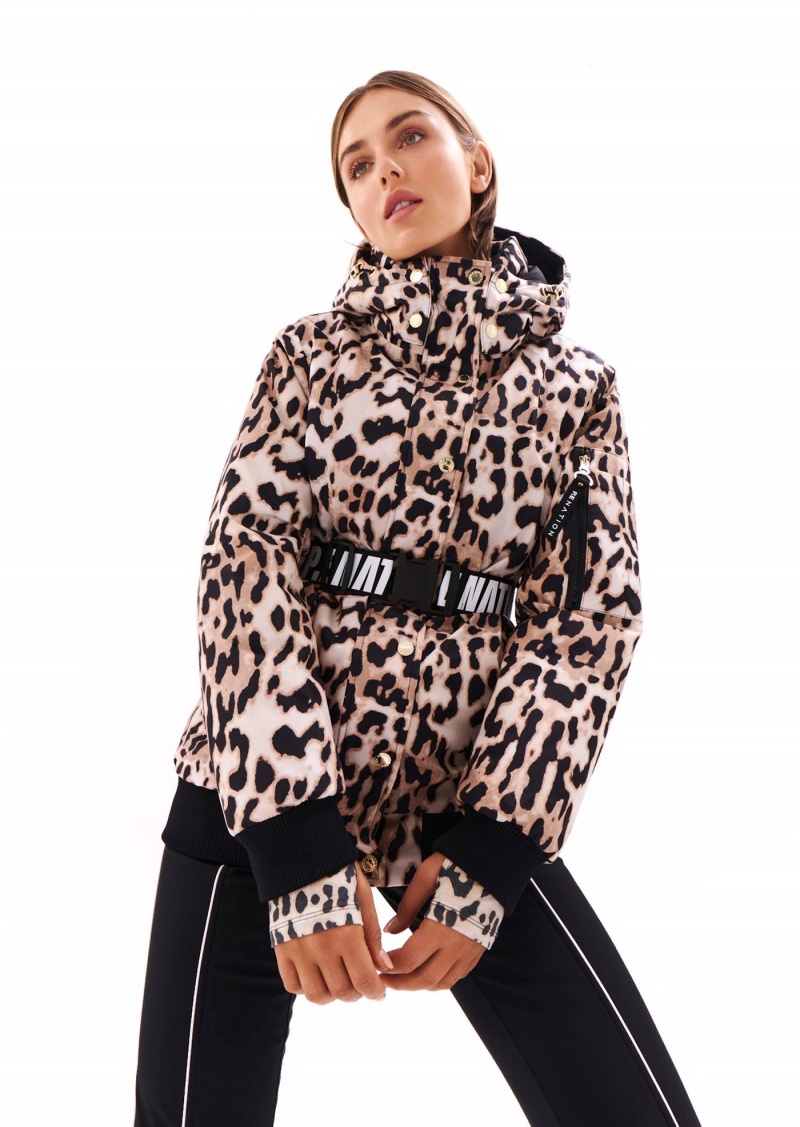 Leopard P.E Nation Silverton Jacket | REDCGNU-24