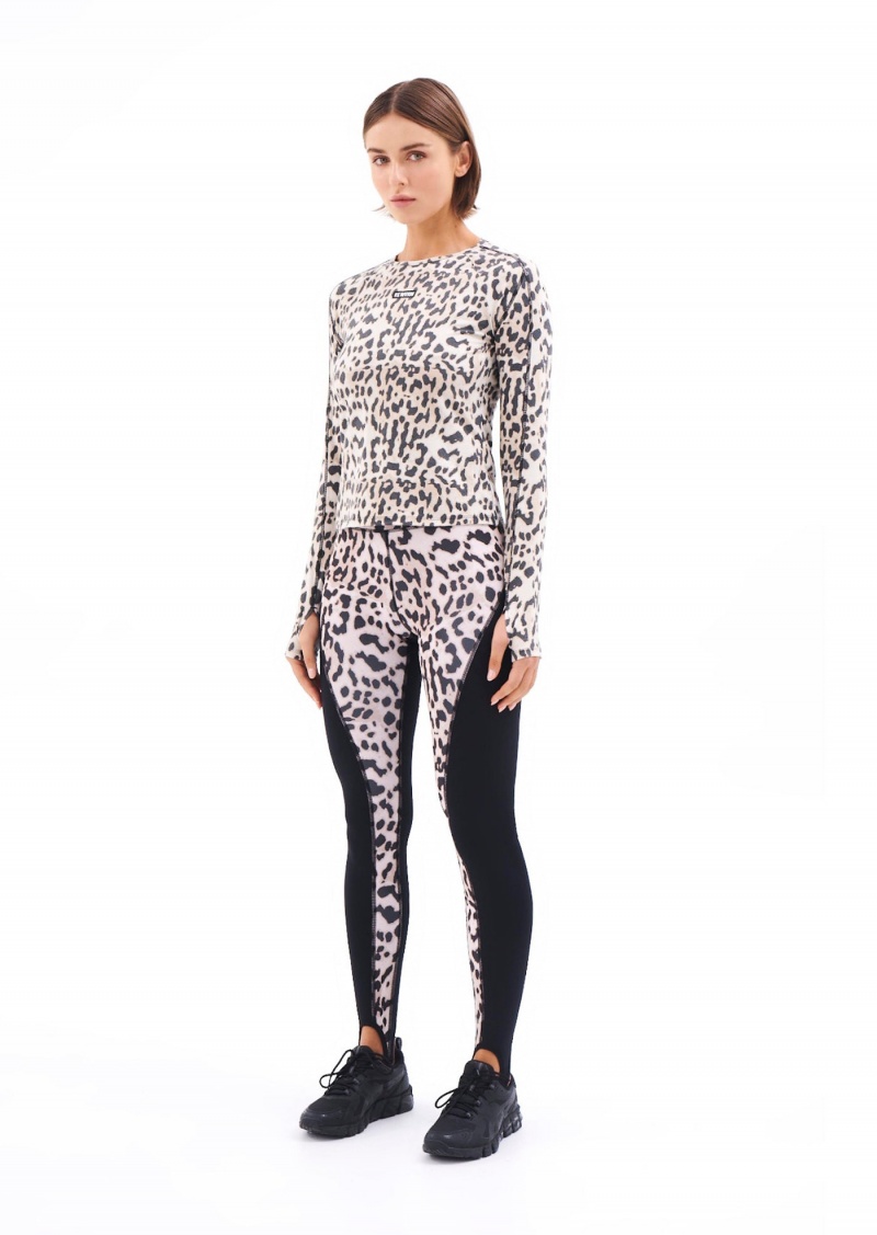 Leopard P.E Nation Silverton Ls Top | JNBUCYW-41